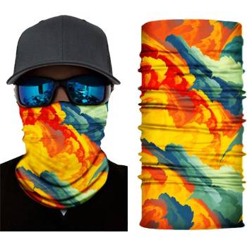 Hoodstyle Бандана шал бъф жълт Paint HoodStyle Bandana BuffBNP-S237 - Цветен, размер