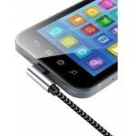 Techly USB 2.0 Type-C USB-C Angled Cable 1m 3A for Fast Charging