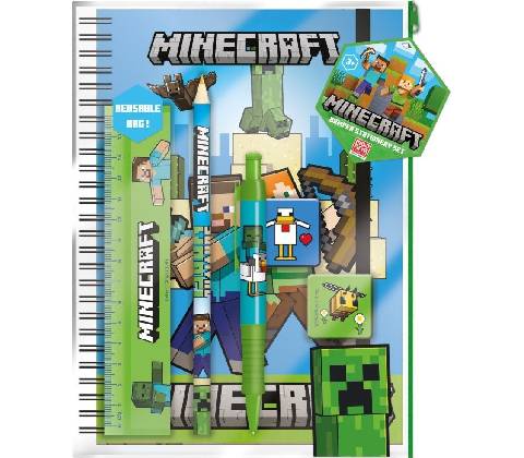 Minecraft školní set A5 DPL8 EPEE