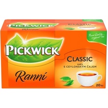 Pickwick Ranný čierny čaj Classic 20 x 1,75 g
