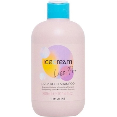 Inebrya Uhlazující šampon pro nepoddajné a krepaté vlasy Ice Cream Liss Pro Liss Perfect Shampoo 1000 ml