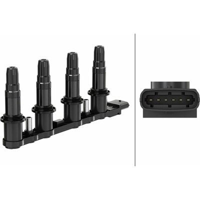 Zapalovací cívka HELLA 5DA 193 175-331