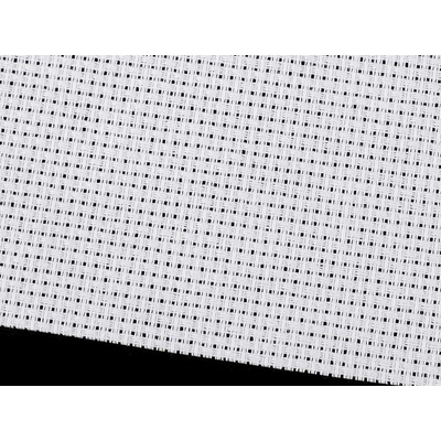 Vyšívací tkanina Kanava 20x30 cm 40 oček - bílá