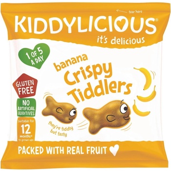 Kiddylicious rybičky křupavé banánové 9x12g