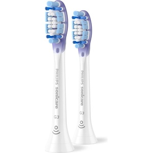 Philips Глава за четка G3 Premium Gum Care Philips Sonicare HX9052/87, бял, 2 броя (Premium Gum Care)