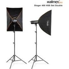 walimex pro Stager 400 HSS Set Double