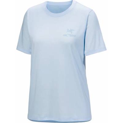 Arc'teryx Дамска тениска Arc'teryx Women's Kragg SL Cotton Emblem Crew S/S T-shirt - Alpine Blue - размер XL (916-6933-0115)