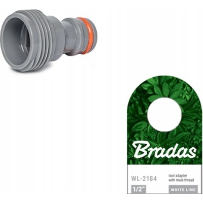 BRADAS Adaptér 1/2" - vonkajší závit