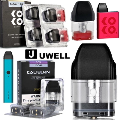 Uwell Caliburn Pod cartridge 1,2ohm černá