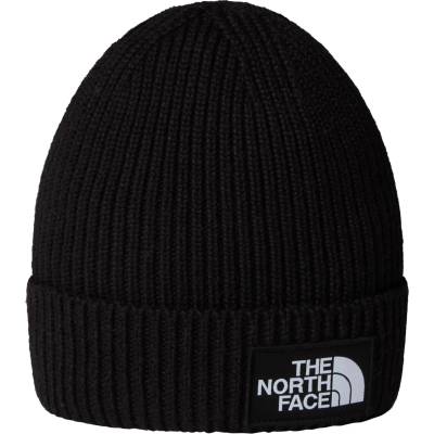 The North Face Детска зимна шапка (beanie) The north face Kid's TNF Logo Box Cuffed Beanie - TNF Black - размер One Size (904-4518-0511)