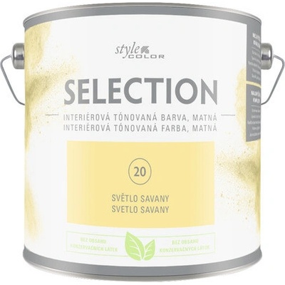 StyleColor Selection 2,5 l odstín 20