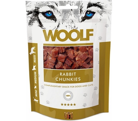 Woolf rabbit chunkies 100 g