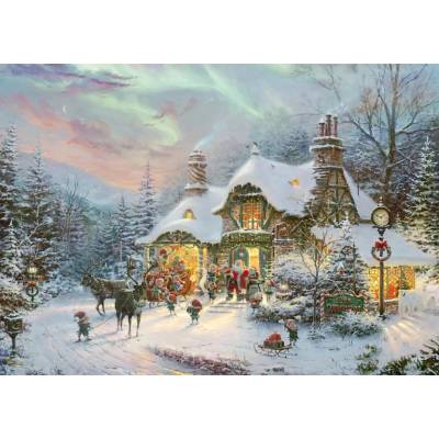 Schmidt Thomas Kinkade Santa Clausova noc pred Vianocami 1000 dielov