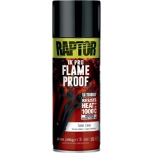 Raptor 1K Flameproof žiaruvzdorná farba v spreji 295 g satin clear