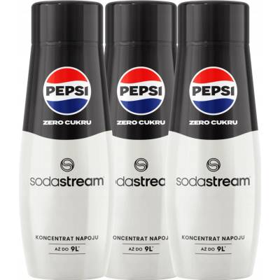 SodaStream koncentrát Pepsi Max 3 x 440 ml