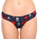 Dedoles Veselé dámske nohavičky brazilky Lienky a červené maky D W UN BL C C 208