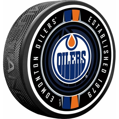 Mustang Puk Edmonton Oilers NHL Ribbon