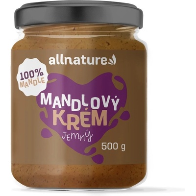 Allnature Mandlové Máslo 500 g