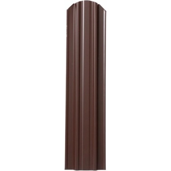 Covernit Plechová plotová doska "plotovka" Forte hnedá 80 x 11,8 x 1,8 cm