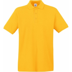 Fruit of the Loom 163218 / Мъжка поло тениска с къс ръкав - слънчоглед S (163218a3901)