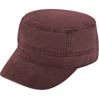 Fiebig Headwear since 1903 Vojenská Army Cap sepraná bavlna bordo