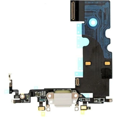 AppleKing nabíjecí a audio flex konektor pro iPhone SE (2020/2022) - bílý
