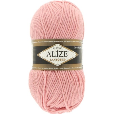 Alize Lanagold Classic 161 pudrově růžová