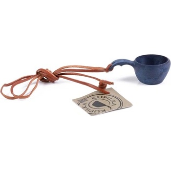 Image 1 of KUPILKA 1 мини чаша с кожен шнур, синя (300115)