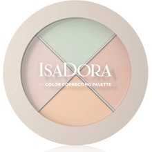 IsaDora Color Correcting Palette paleta korektorů odstín 60 CC 4 g