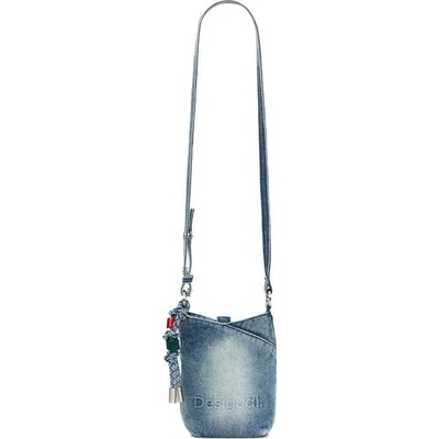 Desigual dámská crossbody kabelka Half Logo Denim 26SAYD035005