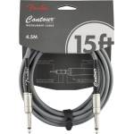 Fender Инструментален кабел жак-жак Fender Contour Series silver 4.5 метра