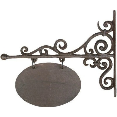Štít vývěsní VICTORY, litina, 20x14cm/19x13cm, hnědá|výběr z variant|Esschert Design - produkt č. 1