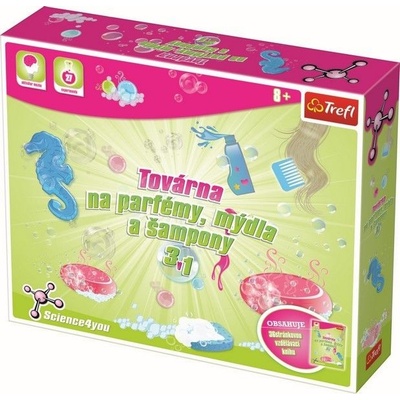TREFL Science4you Továrna na parfémy mýdla a šampony 3v1 XL