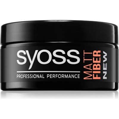 Syoss Matt Fiber матираща стайлинг-паста за фиксиране и оформяне 100ml
