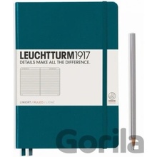 Leuchtturm1917 Zápisník Pacific Green Medium A5 linajkový