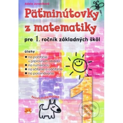 Päťminútovky z matematiky pre 1. ročník základných škôl