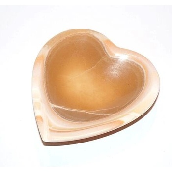 Vykuřovadla Rymer Kamenná miska na kužílky aragonit tvar srdce
