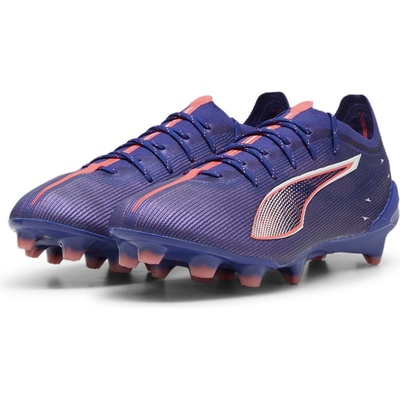 Мъжки футболни бутонки Puma Ultra Ultimate Firm Ground Football Boots Mens - Purple/Wht/Org