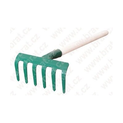 Hrabičky 6 zubů s násadou 55 cm