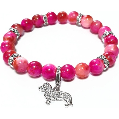 Veselý jezevčík jadeit jezevčík stříbro 13345260