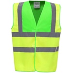 Yoko HI-VIS HVW100 / Предпазна жилетка - лайм/жълта висока видимост XXXL (79W100zx013)