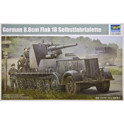 Trumpeter 8 8 cm Flak 18 Selbstfahrlafette 1:35