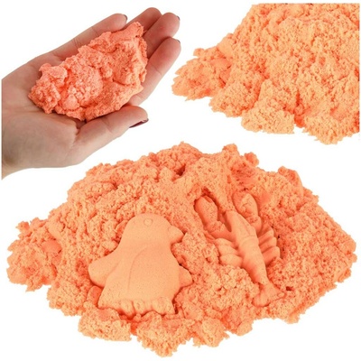 KIK Kinetický piesok vo vrecku oranžový 1 kg