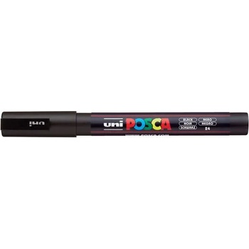 uni Декоративен маркер, 0, 9-1, 3 мм, UNI "Posca PC-3M", черен 284711000 (284711000)