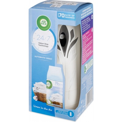 Air Wick Freshmatic komplet vôňa čerstvej bielizne 250 ml