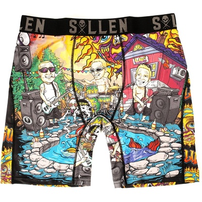 SULLEN мъжки боксерки sullen - backyard party - ЧЕРЕН - scm5437_bk