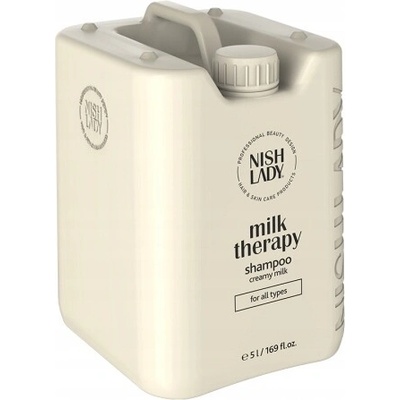 Nishlady Milk Therapy Šampon na vlasy s mléčnými proteiny 5000 ml