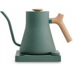 Fellowes Fellow Stagg EKG PRO - Electric Kettle - Green matte with wooden handle Електрически кани