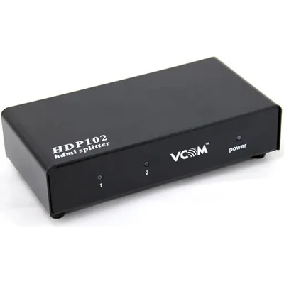 Vcom Сплитер Vcom HDMI SPLITTER Multiplier 1x2 - DD412A (DD412A)