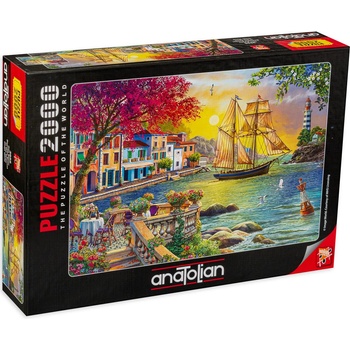 Anatolian Пъзел Anatolian от 2000 части - Залез в града (P3955)